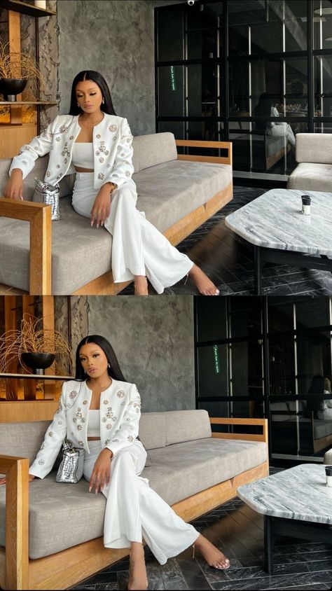 Black Woman Luxury Aesthetic, Bonang Matheba, Salt And Light, African Beauty, Mode Fashion, African Fashion, Business Women, Fashion Inspo Outfits, Stylish Outfits