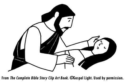 Jesus Raises Jairus Daughter- Teaching Resources - great links on this site Jarius Daughter, Jairus Daughter, Awana Cubbies, Jesus Healing, Childrens Bible Study, Scripture Doodle, Sabbath School, Miracles Of Jesus, Jesus Drawings