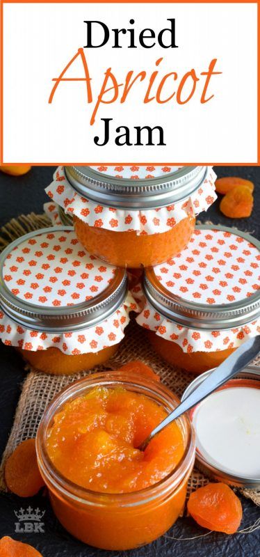 Jams Jellies And Butters, Homemade Apricot Jam, Dried Apricot Jam, Dried Fruit Jam Recipes, Apricot Recipes Jam, Recipes With Dried Apricots, Dried Apricot Jam Recipe, Homemade Jam Recipes, Dried Apricot Recipes