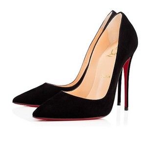 Christian Louboutin Black Suede Pumps Blessed Wednesday, Feminine Shoes, High Heels Black, Christian Louboutin Outlet, Giuseppe Zanotti Heels, Manolo Blahnik Heels, High Heels Boots, Christian Louboutin So Kate, So Kate