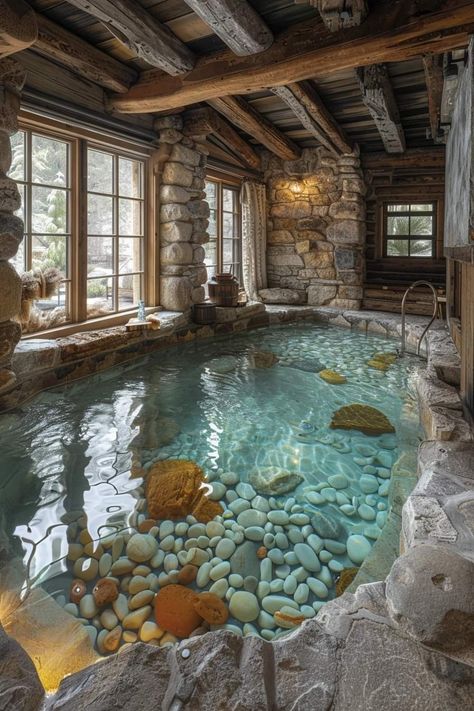 Indoor Pools, Indoor Swimming Pool, Dream Life House, Dream House Rooms, Indoor Swimming, Fantasy House, Dream House Interior, Design Your Dream House, Dream House Exterior