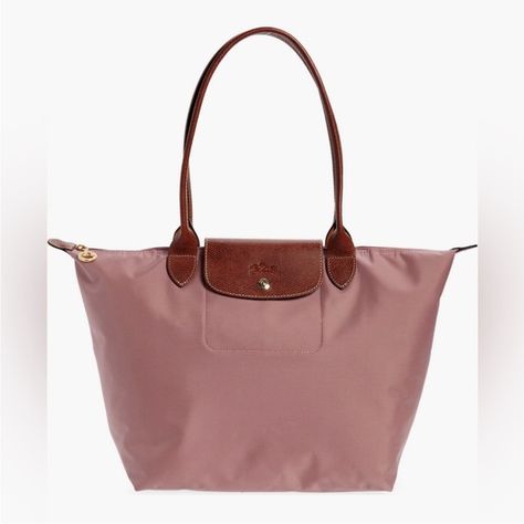 NWT Longchamp Le Pliage Large Tote Antique Pink Longchamp Le Pliage Large, Longchamp Handbags, Antique Pink, Large Tote Bag, Longchamp Le Pliage, Large Tote, Nordstrom, Tote Bag, Handbags