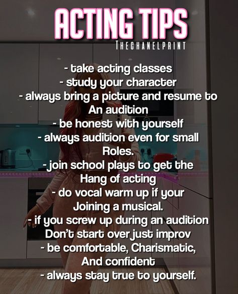 Actor Script Aesthetic, Acting Career Aesthetic Script, Monologues For Acting, Acting Lessons Aesthetic, Acting Scripts Aesthetic, Scripts To Practice Acting Alone, How To Be Good At Acting, How To Act Better, Movie Making Tips