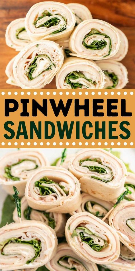 Pinwheel Sandwiches Recipe - Eating on a Dime Pinwheel Sandwich Recipes, Turkey Pinwheels, Pinwheel Sandwiches, Best Appetizer, Eating On A Dime, Homemade Appetizer, Deli Turkey, Pinwheel Recipes, Quick And Easy Appetizers