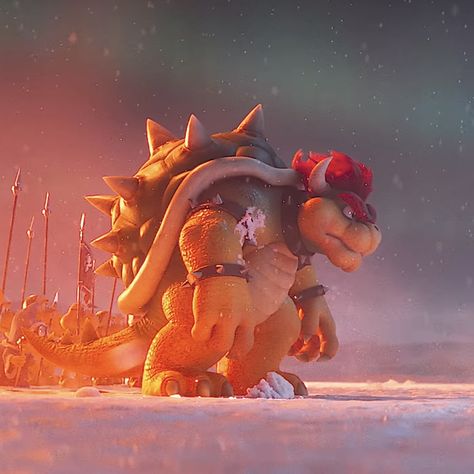 Bowser in The Super Mario Bros Movie Bowser Fanart, Super Mario Bros Film, Mario Movie, Nintendo Mario Bros, King Koopa, The Super Mario Bros Movie, Super Mario Bros Movie, Super Mario Games, Super Mario And Luigi