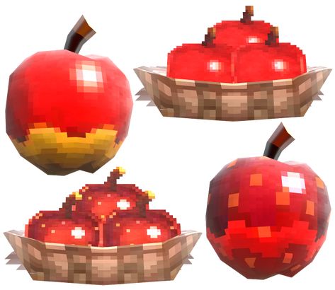 3DS - Animal Crossing: New Leaf - Apple - The Models Resource Animal Crossing Apple, Apples Aesthetic, Low Poly Character, Fruit Animals, Animal Crossing New Leaf, Animal Games, Commissions Open, New Leaf, Fruits And Veggies