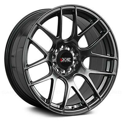 (eBay) 18x8.75 +33 XXR 530 5x100,5x114.3 Chromium Black Wheels (Set of 4) Aftermarket Wheels, Black Wheels, Honda Fit, Bolt Pattern, Wheels And Tires, Car Brands, Tyre Size, Super Sale, New Set