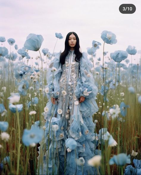 Japanese Sun, Desert Sage, Flower Photoshoot, Dreamy Photography, Photoshoot Concept, Shooting Photo, Photoshoot Inspiration, Belle Epoque, Fashion Photoshoot