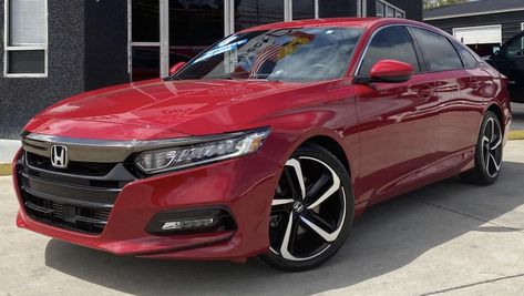 Red Honda Accord Sport, Red Honda Accord, 2022 Honda Accord Sport, 2022 Honda Accord, Honda Accord Sport, Dream Car, Whips, Honda Accord, Used Cars