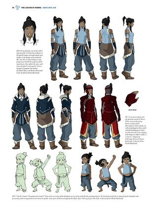 See The Legend of Korra Come to Life in This Gorgeous New Art Book Legend Of Korra Character Sheet, Legend Of Korra Character Design, Charectors Design Sheet, Atla Character Design, Korra Cosplay, Character Design Sheet, Athletic Girl, Character Turnaround, Air Art