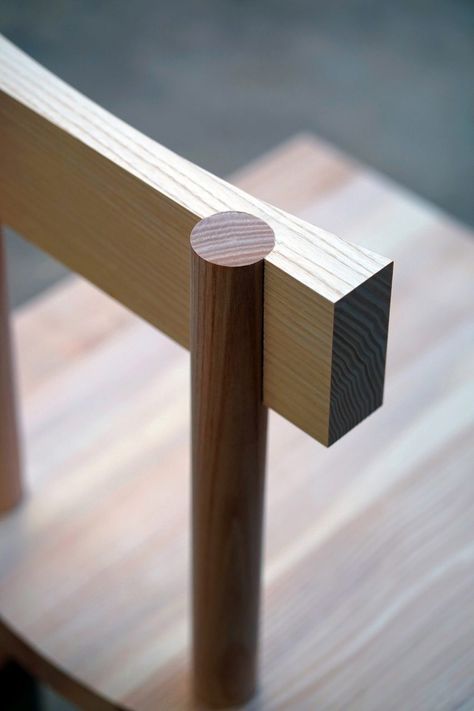 Copenhagen Restaurant, Japanese Furniture Design, Japanese Joinery, Minimal Furniture, Shaker Furniture, Joinery Details, Furniture Design Chair, Japanese Furniture, Wood Joints