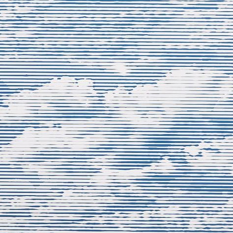 Etched Clouds Print Wallpaper, Citrus Yellow | west elm Cloud Line Art, Sky Texture, Brick Dust, Wallpaper Brick, Wallpaper Decals, Cloud Texture, Sky Textures, Presentation Board Design, Stylish Wallpaper