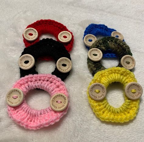 Crochet Ponytail, Crochet Craft Fair, Tiffany Jones, Crochet Mask, Crochet Faces, Mask Holder, Mascara Facial, Craft Fair, Metallic Colors