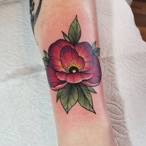 Neo Traditional Poppy Tattoo, Neo Traditional Poppy, Tattoos Poppy, Poppy Tattoo Sleeve, Traditional Poppy Tattoo, Traditonal Tattoo, Poppy Flower Tattoo, Poppy Tattoo, Poppies Tattoo