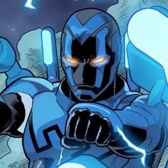 Blue Beetle Pfp Dc, Blue Beetle Comic Art, Blue Beetle Dc Comics, Blue Beatles Dc, Jaime Blue Beetle, Jaime Reyes Comics, Jaime Reyes Fanart, Blue Beetle Pfp, Jaime Reyes Icon