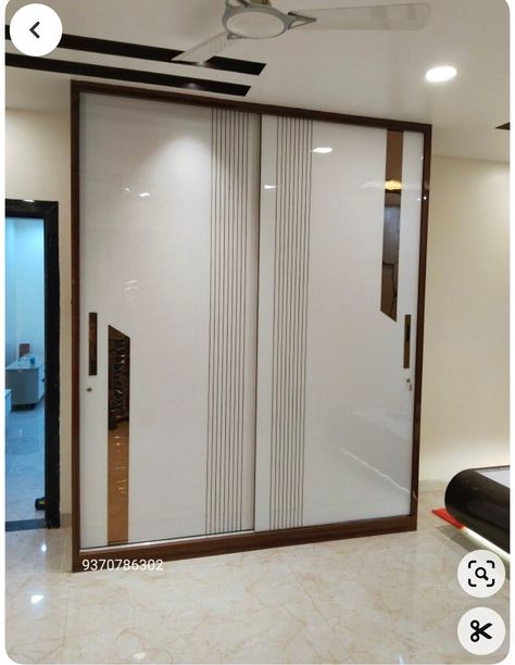 Sliding Cupboard Laminate Design, Slide Almari Design, 3 Door Sliding Wardrobe Design Bedroom, Slider Door Wardrobe Design, Slider Wardrobe Laminate Design, Cupboard Design Sliding Door, Bedroom Wardrobe Sliding Doors, Sliding Door Wardrobe Designs Luxury, Sliding Wardrobes For Bedrooms