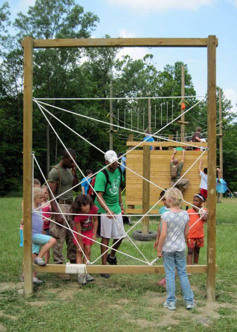 Outdoor Games For Adults, Obstacle Course Ideas, Giant Outdoor Games, Group Challenges, Outdoor Games Adults, Backyard Obstacle Course, Kids Obstacle Course, Outdoor Party Games, Summer Camp Games