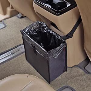 Garbage Bag Organization, Car Storage Bag, Car Trash Bag, Trash Can For Car, Storage Bags Organization, Garage Storage Organization, Seat Storage, Garbage Bin, Car Trash