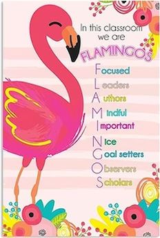 Flamingo Classroom Theme, Preschool Birthday Board, Flamingo Classroom, Vibes Classroom, Classroom Bulletin Boards Elementary, Kindergarten Diploma, Tropical Classroom, Preschool Birthday, Flamingo Party Decor