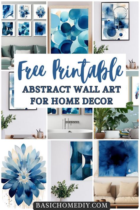 Free Abstract Art Printables, Diy Home Storage, Boho Home Decor Ideas, Wall Art Decor Ideas, Wall Decor Gallery, Modern Decor Ideas, Art Decor Ideas, Decor Gallery Wall, Free Printable Wall Art