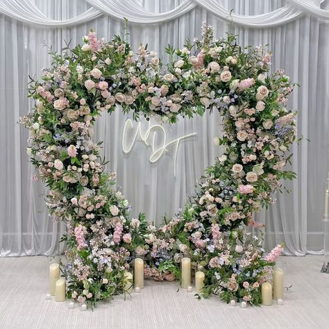 Bridgerton… we love you 🤍✨ one of our beautiful brand new ranges! Everyone has gone crazy for this 😍 do you love it as much as we do? Don’t forget to pre order before our next cut off on the 20th June ✨ #weddingdecor #weddingwholesale #decorwholesale #weddingstyle #venuedressing Heart Arch, Silk Floral Centerpiece, Arch Draping, Linen Chair Covers, Bridgerton Inspired, Sequin Table Runner, Sequin Tablecloth, Shimmer Wall, Pipe And Drape