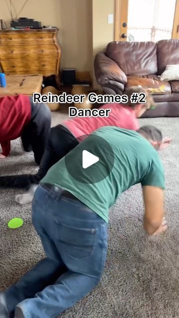 Britni V | Play Party Plan on Instagram: "Dancer is my now 2nd favorite reindeer after Rudolph! 🦌🎉 

Get all our reindeer games at the link in my bio or at https://www.playpartyplan.com/reindeer-games or comment Reindeer Games and I’ll DM you all the games! 

#christmasgames #christmaspartyideas #christmasfun #reindeergames #christmaspartygames #funchristmas" Rudolph Race Game, Reindeer Hooves Game, Reindeer Games For Kids, Reindeer Games Christmas Party, Reindeer Hooves, Games Christmas Party, Santa Games, Reindeer Games, Party Plan