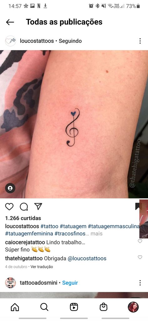 Simple Music Tattoos For Women, Tiny Music Tattoos For Women, Love Music Tattoo Small, Mini Tattoos Music Notes, Music Finger Tattoos For Women, Finger Tattoos Music Note, Music Wrist Tattoos For Women, Music Note Tattoos For Women Behind Ear, Fine Line Treble Clef Tattoo