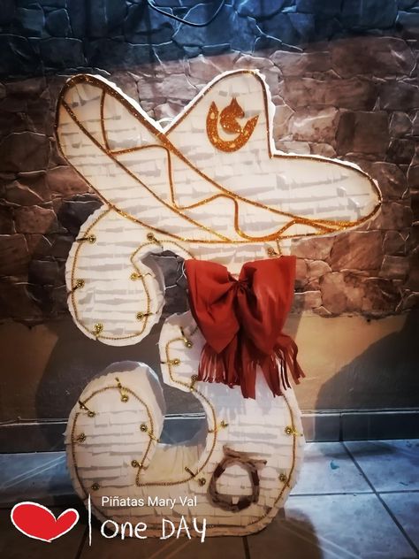 Charro Pinata, Charro Birthday Party Ideas Boy, Charro Birthday Party, Charro Theme Party For Boys, Charro Bautizo Ideas Boy, Charro Party Ideas, Charro Theme Party, Charro Baptism, Bautizo Ideas Boy