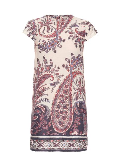 Pin for Later: The Most Stylish Wedding Guest Dresses — at Every Price Point  Etoile Isabel Marant Sibley Paisley-Print Cotton Dress ($235) Couture Embroidery, Boho Style Dresses, Printed Cotton Dress, Pattern Dress, Dress Boho, Stylish Wedding, Womens Designer Fashion, Style Dresses, Featuring Dress