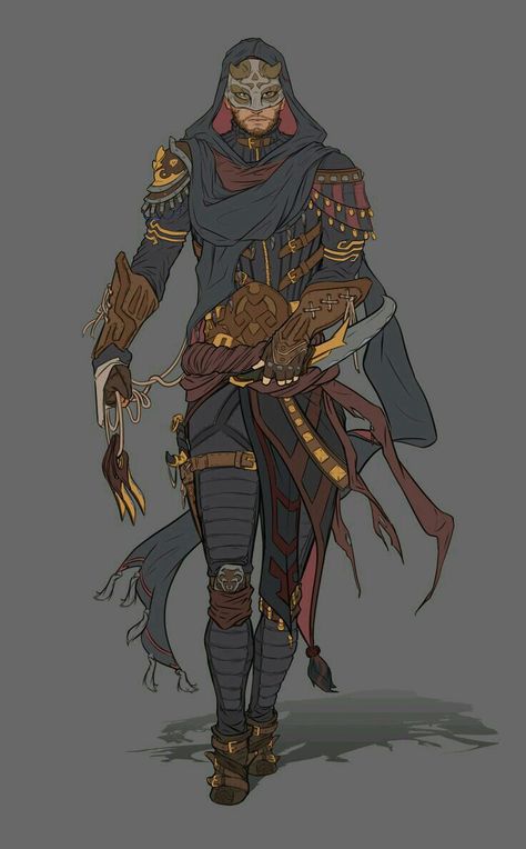 Dnd Masked Character Male, Rouge Dnd Character Concept, Dnd Rogue Male, Assassin Character Design Male, Rogue Character Design Male, Rogue Dnd Character Design, Rogue Clothes, Dnd Rogue Character Design, Rogue 5e