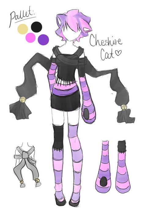 Cheshire Cat costume idea Cheshire Cat Clothes, Cat Naruto, Chesire Cat Costume, Cheshire Cat Cosplay, Cheshire Cat Halloween, Cheshire Cat Costume, Cat Outfit, Cat Cosplay, Alice In Wonderland Costume