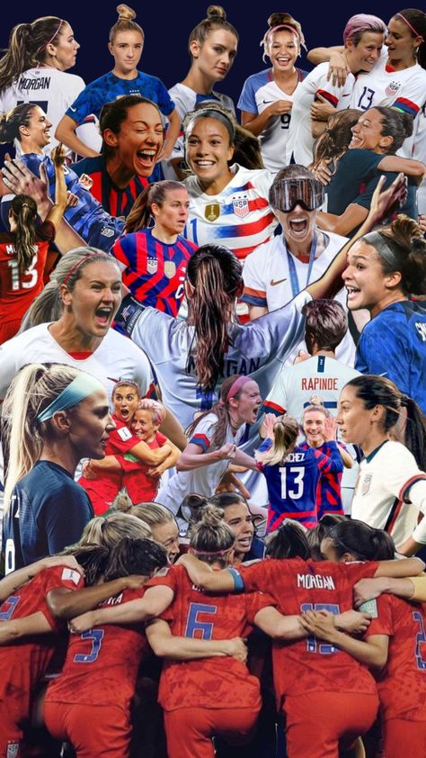 ❤️🤍💙 #uswnt #soccer Soccer Backgrounds, Usa Soccer Team, Uswnt Soccer, Soccer Season, Women's Soccer Team, Female Soccer Players, Usa Soccer Women, Women’s Soccer, Football Is Life