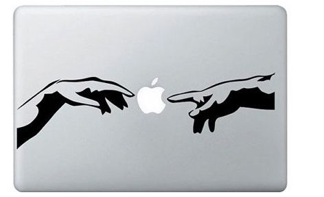 Love this!!! Apple Laptop Stickers, Macbook Vinyl Decals, Macbook Pro Stickers, Macbook Air Stickers, Mac Stickers, Macbook Decal Stickers, Mac Decals, Macbook Pro Laptop, Computer Decal