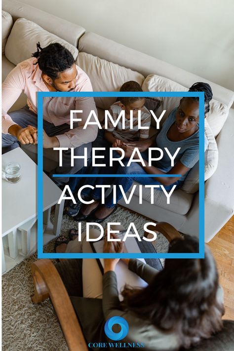 What is family therapy anyway? What's even the point of family therapy? And how does it work? All these skeptical and great questions are answered in our blog! Learn about what family therapy is and gain some new family therapy activity ideas! After checking out our therapy blog, you'll walk away with 10 new family therapy activities! Family Counseling Activities, Family Therapy Games, Play Therapy Games, Family Therapy Activities, Play Therapy Activities, Group Therapy Activities, Anger Management Activities, What Is Family, Play Therapist