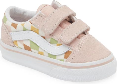 Vans Kids' Old Skool V Sneaker | Nordstrom Skater Vans, Vans Outfit, Toddler Stuff, Vans Kids, Mia Shoes, Old Skool, Side Stripe, Shoe Shop, Kids Clothing