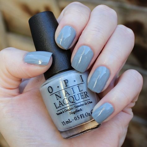 The Best OPI Gel Nail Polish Reviews 2021 | DTK Nail Supply Opi Blue Nail Polish, Opi Gel Nail Colors, Opi Gel Nail Polish, Opi Nail Polish Colors, Grey Nail, Nail Polish Colors Summer, Grey Nail Polish, Opi Gel Nails, Opi Nail Colors