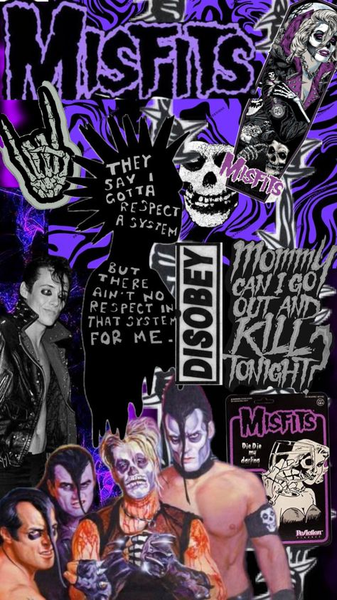 #misfits #punk #thefiend #fiend #jerryonly #80spunk #80smusic #90smusic #90spunk #mommycanigooutandkilltonight #diemydarling Misfits Wallpaper Iphone, Misfits Art, Misfits Wallpaper, Misfits Band Art, 90’s Punk, Jerry Only, 80’s Punk, Misfits Band, Rock Band Posters