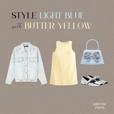 ✨ Elevate Your Holiday Outfits This Spring & Summer! Transform one simple yellow dress into a style icon with six unique twists, adding splashes of serene blue and pretty accessories. 💛 🩵 ✨ . . . . #springstyle #springfashion #springoutfitideas #summerfashion #summeroutfitideas #summeroutfits #holidayfashion #holidayoutfits #holidaylookbook #popsofcolour #colourfuloutfit #howtostyle #fashionaccessories #styletips #styleguide #styleinspo #stylingtips #trending #outfitboard #pasteloutfit #pas... Simple Yellow Dress, Holiday Lookbook, Pretty Accessories, 2024 Outfits, Pastel Outfit, Holiday Fashion, Yellow Dress, Summer 2024, Style Icon