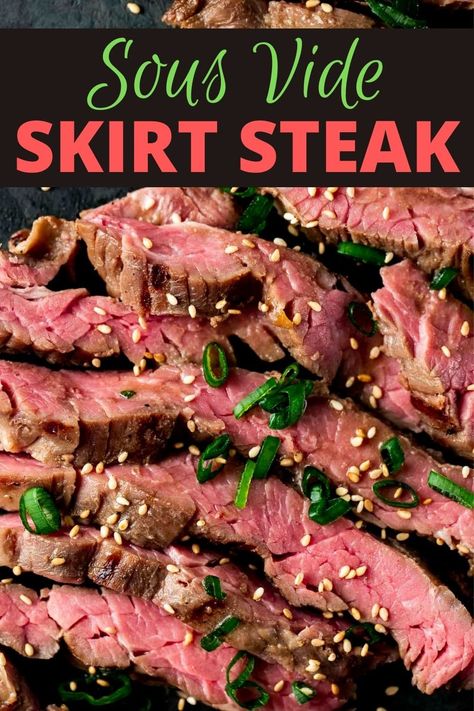 Sous Vide Skirt Steak, Sous Vide Filet Mignon, Sous Vide Lamb, Bulgogi Sauce, Sous Vide Steak, Skirt Steak Recipes, Sous Vide Recipes, Bulgogi Beef, Marinated Beef