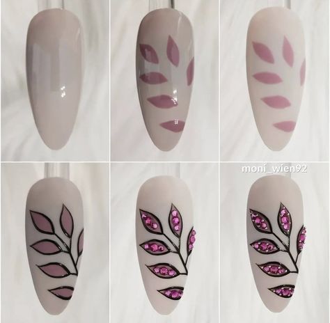 Nail Designs October, October Nails Fall, Burgundy Chrome Nails, Chrome Nails Opi, Nail Painting Tips, Nail Colors Fall, Fall Season Nails, Tulip Nails, Nail Art Courses