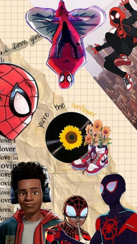 Spiderman Sunflower Wallpaper, Miles Morales Sunflower Wallpaper, Spiderman Wallpapers Iphone, Spider Man Sunflower, Miles Morales Sunflower, Miles Sunflower, Sunflower Spiderman, Spiderman Hd, Whatsapp Wallpapers Hd