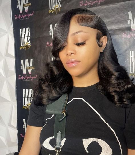 Cute Weave Hairstyles, Quick Weaves, Sleek Ponytail Hairstyles, Frontal Wig Hairstyles, Sew In Hairstyles, Black Ponytail Hairstyles, Birthday Hairstyles, Quick Weave Hairstyles, Braids Hairstyles Pictures