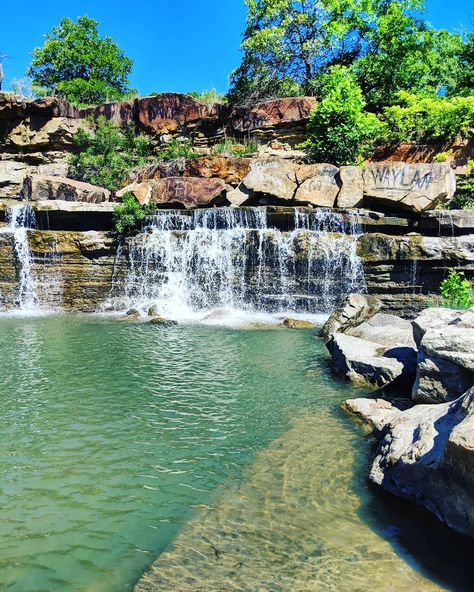 Places In Oklahoma To Visit, Hiking In Oklahoma, Oklahoma Waterfalls, Oklahoma Camping, Altus Oklahoma, Oklahoma Attractions, Best Seller Books, Oklahoma Vacation, Oklahoma State Parks