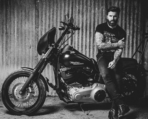 #BAE ... Shot by @mariuszjeglinski Levi Stocke, Biker Photos, Men's Portrait Photography, Biker Photography, Biker Photoshoot, Motorcycle Photography, Biker Aesthetic, Motorcycle Men, Bike Photoshoot