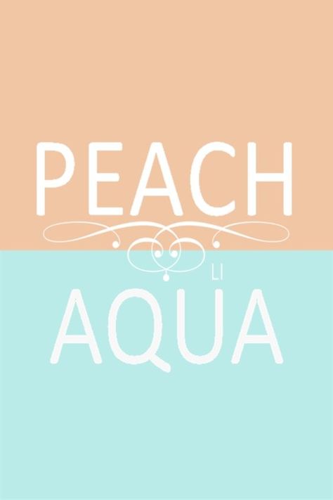 Aqua Palette, Colour Shade Card, Color Knowledge, Bedroom Turquoise, Wall Color Combination, Colour Combinations Fashion, Shade Card, Peach Aesthetic, Shades Of Peach