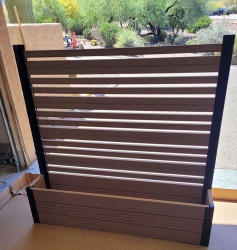 Privacy Panels Outdoor Patio Ideas, Privacy Planter Boxes, Porch Privacy Ideas, Patio Privacy Wall, Outdoor Privacy Screen Ideas, Patio Privacy Ideas, Wooden Privacy Screen, Porch Privacy, Outdoor Privacy Screens