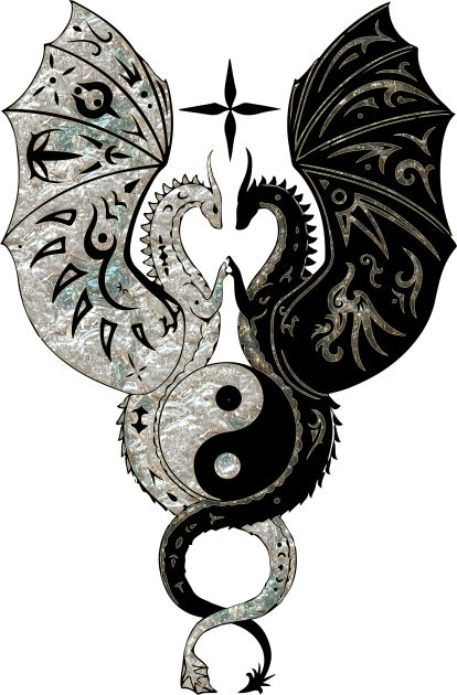 Dragons with the sing yin and yang -- Choose from our vast selection of Crewneck and V-Neck T-Shirts to match with your favorite design to make the perfect custom graphic T-Shirt. Pick your favorite: Classic, Relaxed Fit, V-Neck, Tri-Blend, Dolman Extra Soft Tri-Blend, Slouchy V-Neck, Slouchy, Premium, Heavyweight, Curvy, Ringer, and Curvy V-Neck. Customize your color! For men and women. Dragon Yin Yang Tattoo, Dragon Hands Drawing, Airbrushing Ideas, Dragon Yin Yang, Yin Yang Dragon, Vietnam Tattoo, Ying Yang Tattoo, Face Tattoos For Women, Cute Dragon Drawing