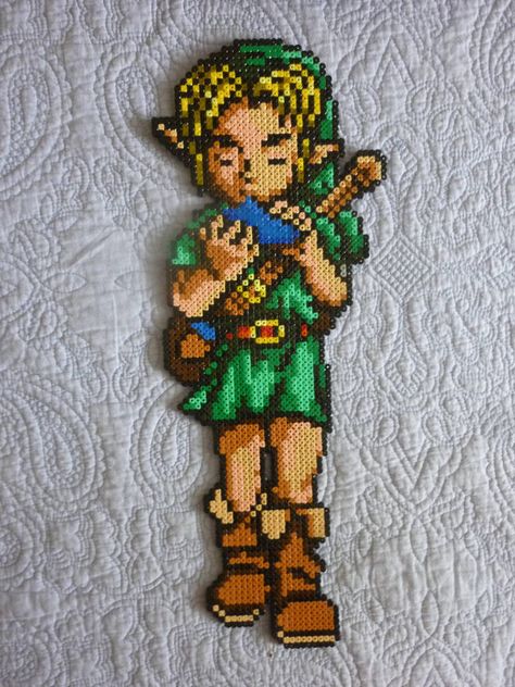 Fuse Beads Ideas, Zelda Perler, Pixel Beads, Melty Bead Patterns, Perler Art, Pixel Art Templates, Hama Beads Design, Perler Bead Templates, Perler Crafts