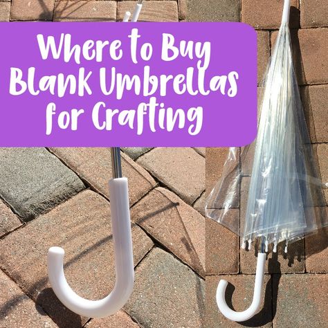 USA based source for clear, blank bubble dome umbrellas for Silhouette Cameo and Cricut Explore or Maker crafters. Adult and kids sizes available. Crafting Blanks, Sewing Projects To Sell, Heat Transfer Vinyl Tutorial, Sewing Projects Ideas, Bubble Dome, Silhouette Mint, Dome Umbrella, Umbrella Craft, Bubble Umbrella