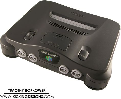 Making a Groom's Cake this weekend. This is going to be a challenge. Nintendo 64 (N64) Stock Photos N64 Console, Games Controller, Old Computers, School Games, Game Boy, Game Controller, Old Toys, Getting Started, Video Game Console